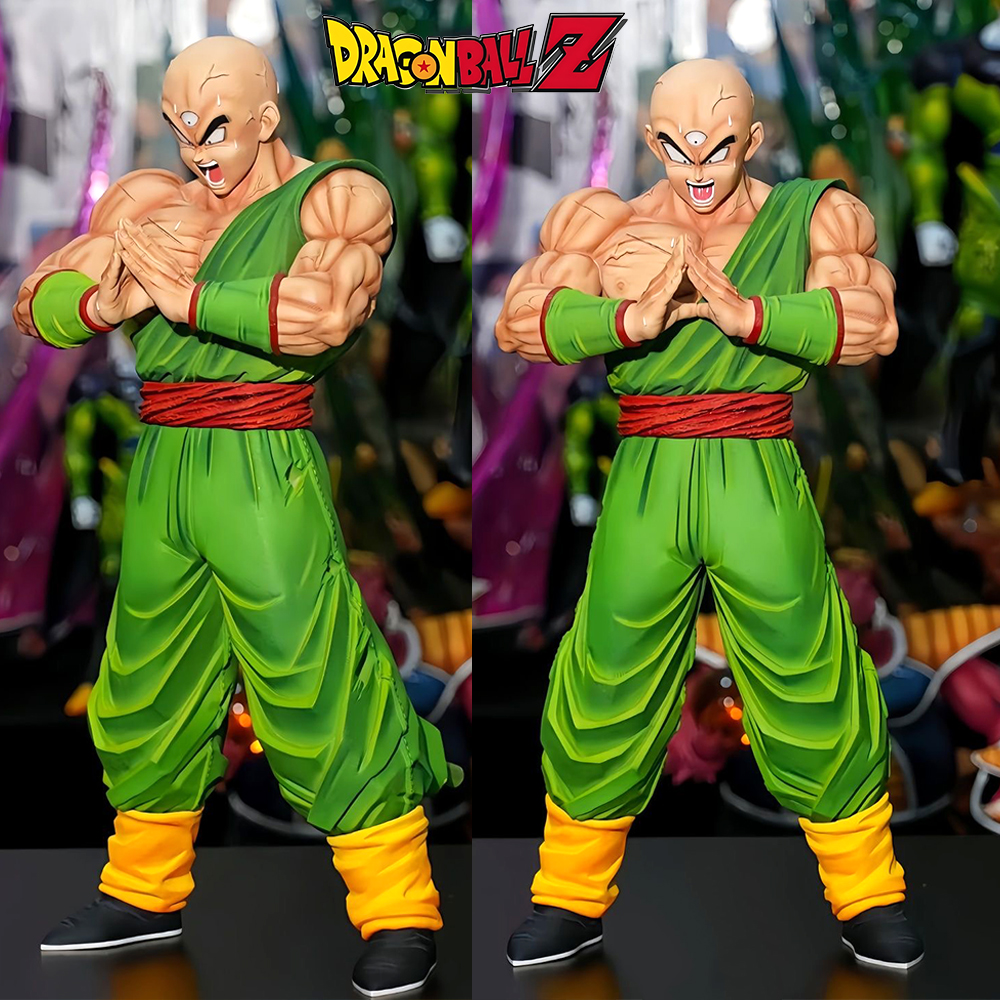 30 cm/11.81in Anime Dragon Ball Figuur Tien Shinhan Actiefiguren Pvc Standbeeld Desktop Ornamen Collection Model Speelgoed geschenken