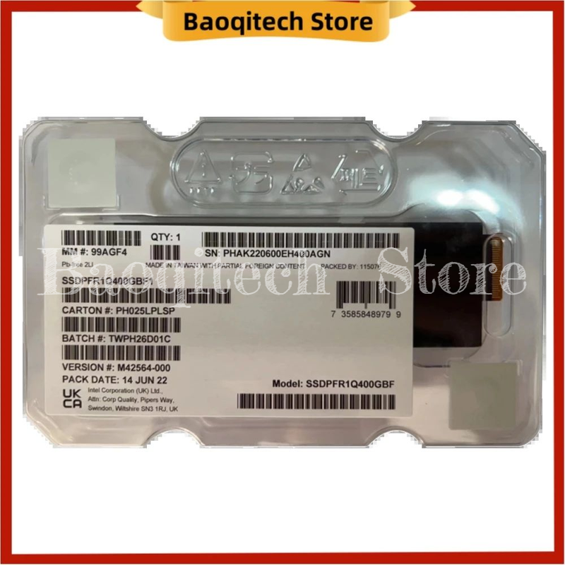For Brand new original Intel OPTANE SSD P5801X 400G E1. S interface Enterprise level solid-state drive SSDPFR1Q400GBF1