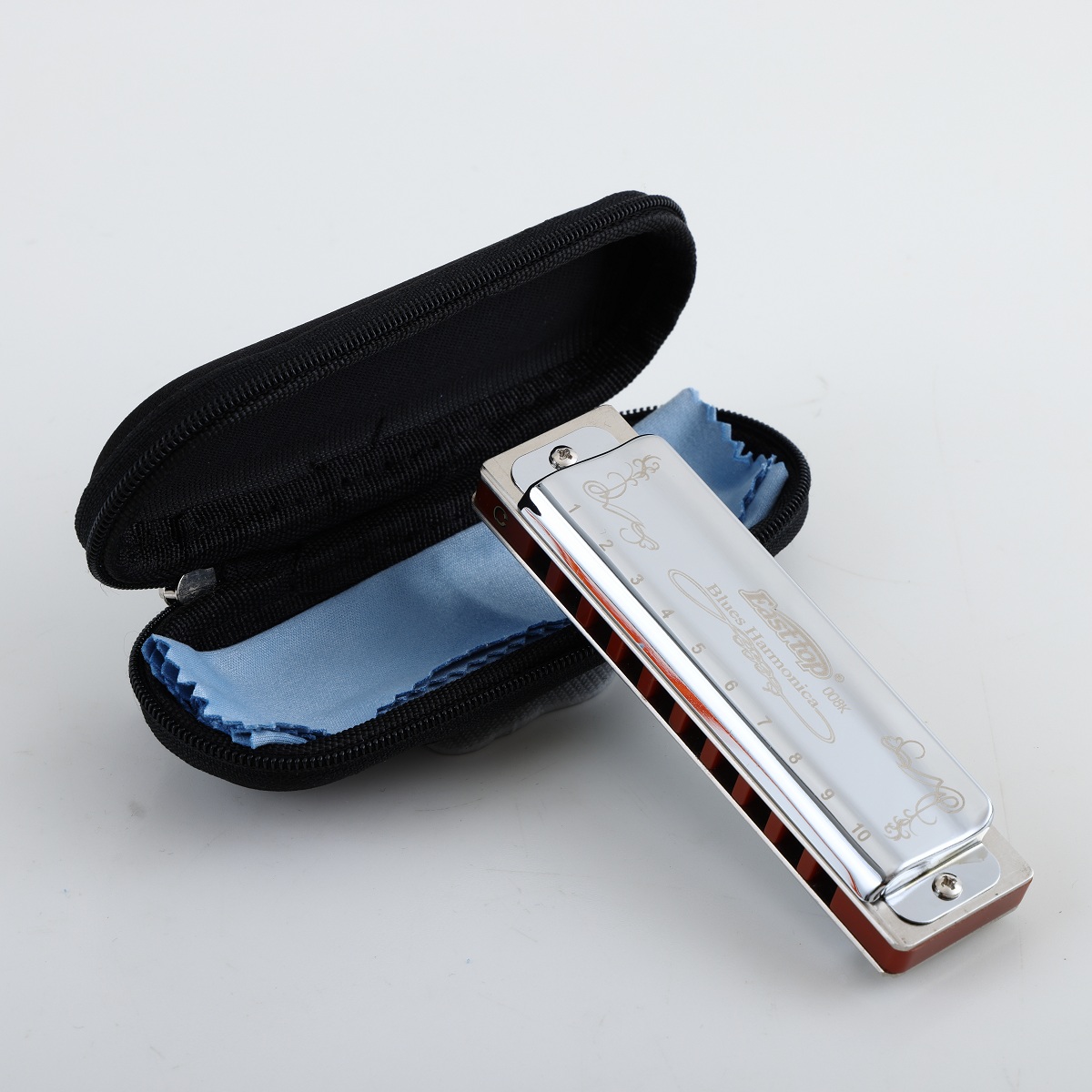 EASTTOP T008K ключ новой гармошки синего цвета диатоническая синяя арфа хорошая гармошка