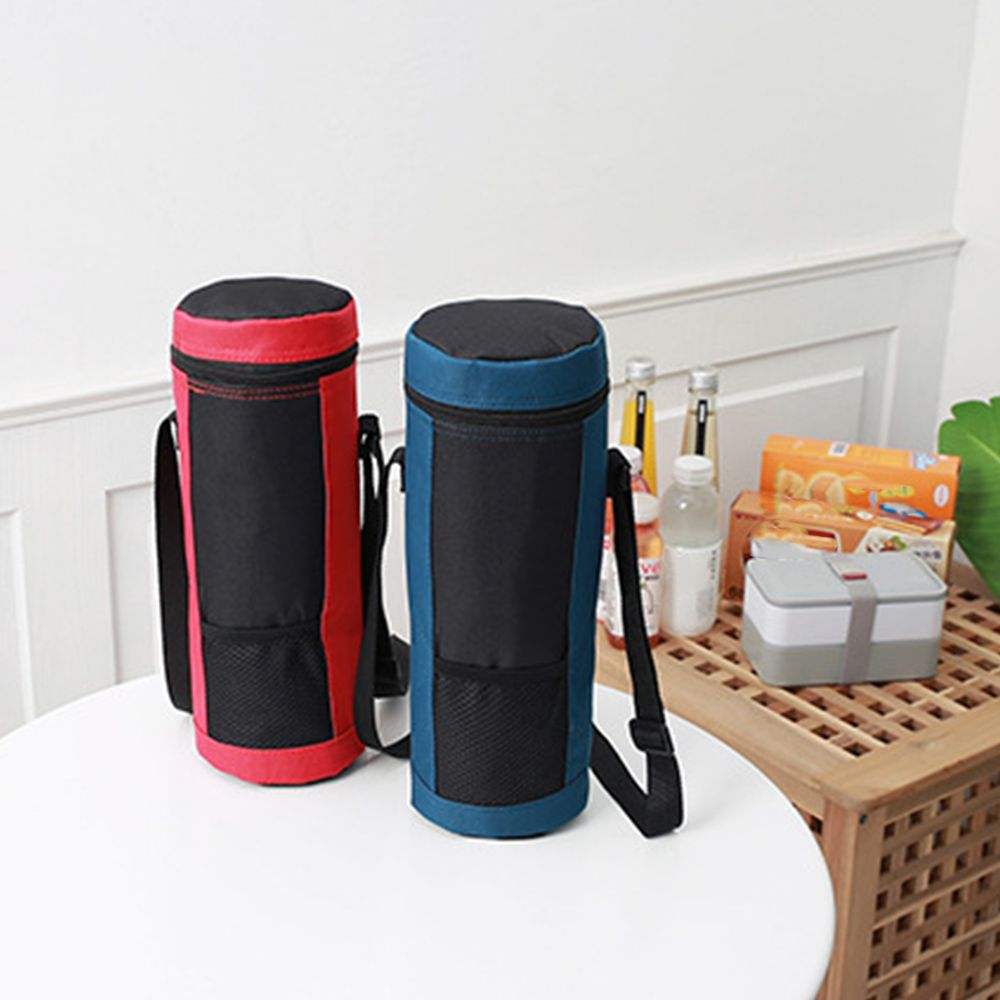 Bolsa enfriadora Universal para botella de agua, bolsa enfriadora aislada de alta capacidad para viajes al aire libre, Camping y senderismo