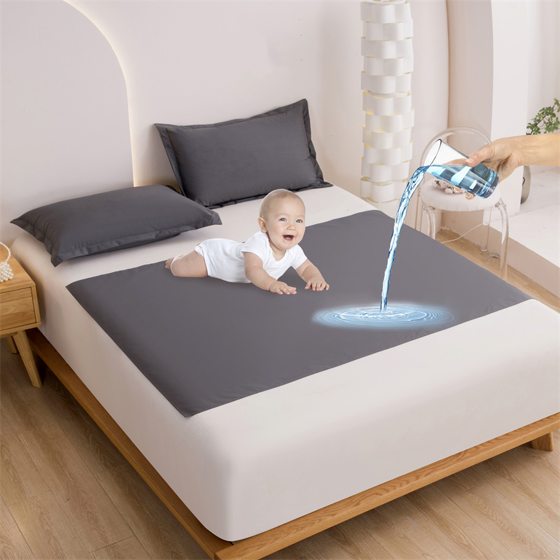 Sábana plana de TPU impermeable para SPA, funda de colchón para parejas, almohadilla para orina para adultos, almohadilla para cama para bebés/ancianos/mujeres embarazadas, colchoneta de masaje de percusión