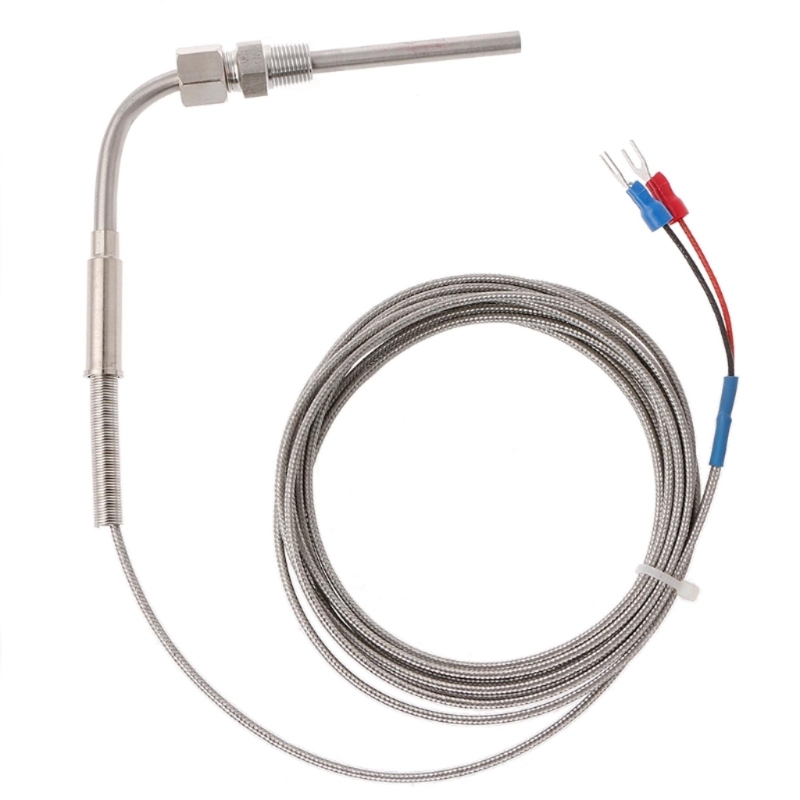 -100~1250°C Cảm biến nhiệt độ EGT bằng thép không gỉ Cặp nhiệt điện K Loại 1/8 "NPT 1m/2m/cho 4m 5m Bền Ligtweight
