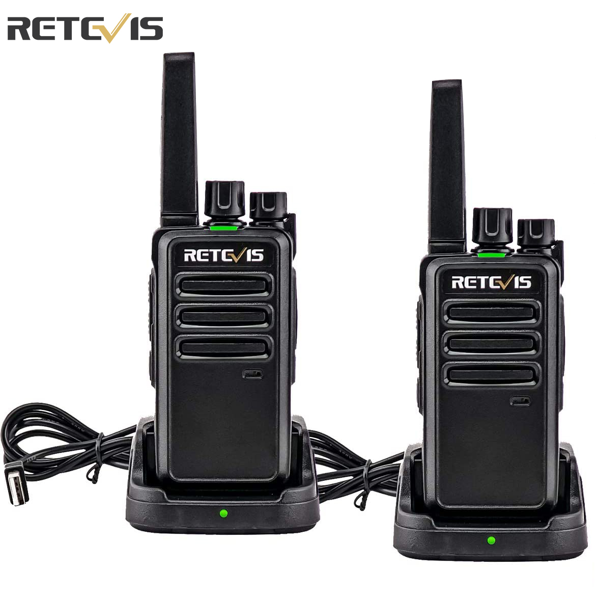 Retevis Walkie Talkie 2 stücke RT668 PMR 446 FRS Walkie-Talkies Two Way Radio Tragbare Kommunikation Ausrüstung PTT Radio hotel Cafe