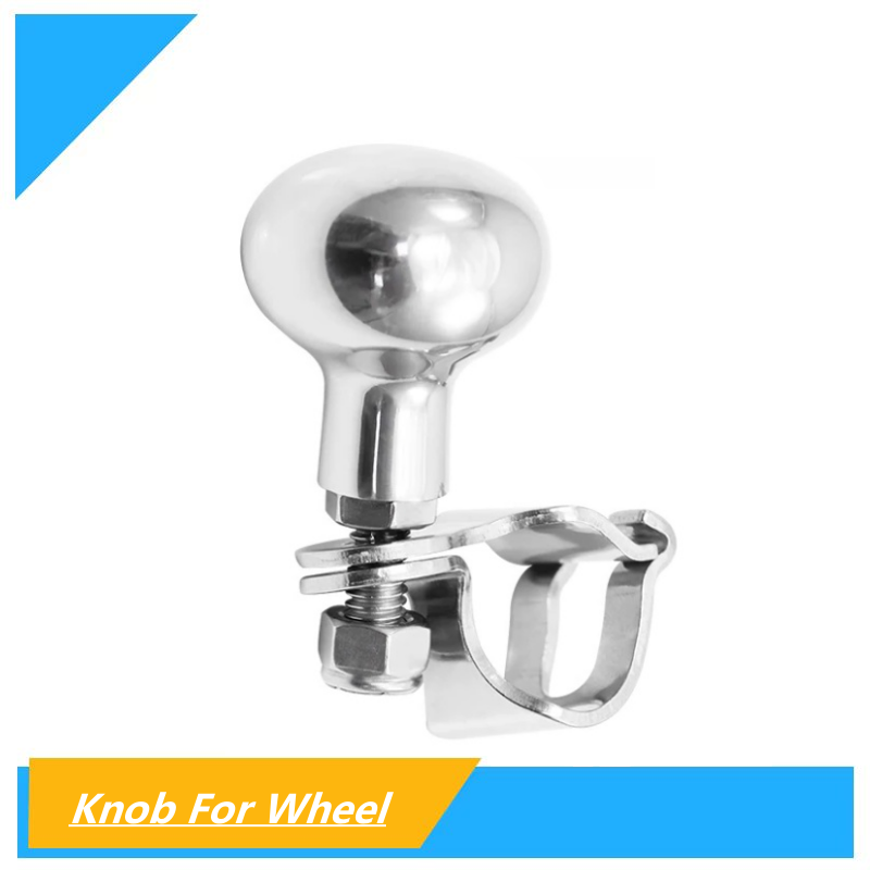 316 aço inoxidável volante girador barco marinho alça power ball grip botão acessórios do barco iate de 3/4 "a 1"