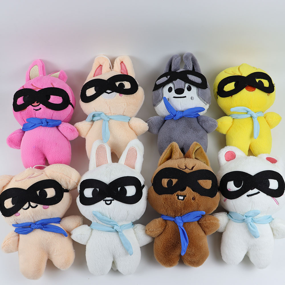 Porte-clés en peluche chien de différentes formes, petit pendentif, jouets pour enfants, tentures de sac à dos, animaux en peluche, cadeau de noël et d'anniversaire
