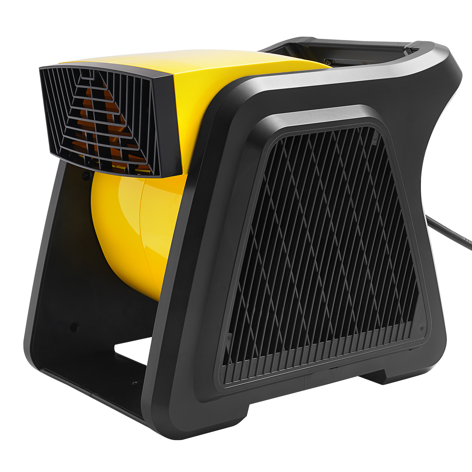 SucceBuy Draaibare ventilator 600 CFM Vloerblazer met hoge snelheid 300 °   Blaashoek Luchtverplaatser voor drogen, koelen, ventileren