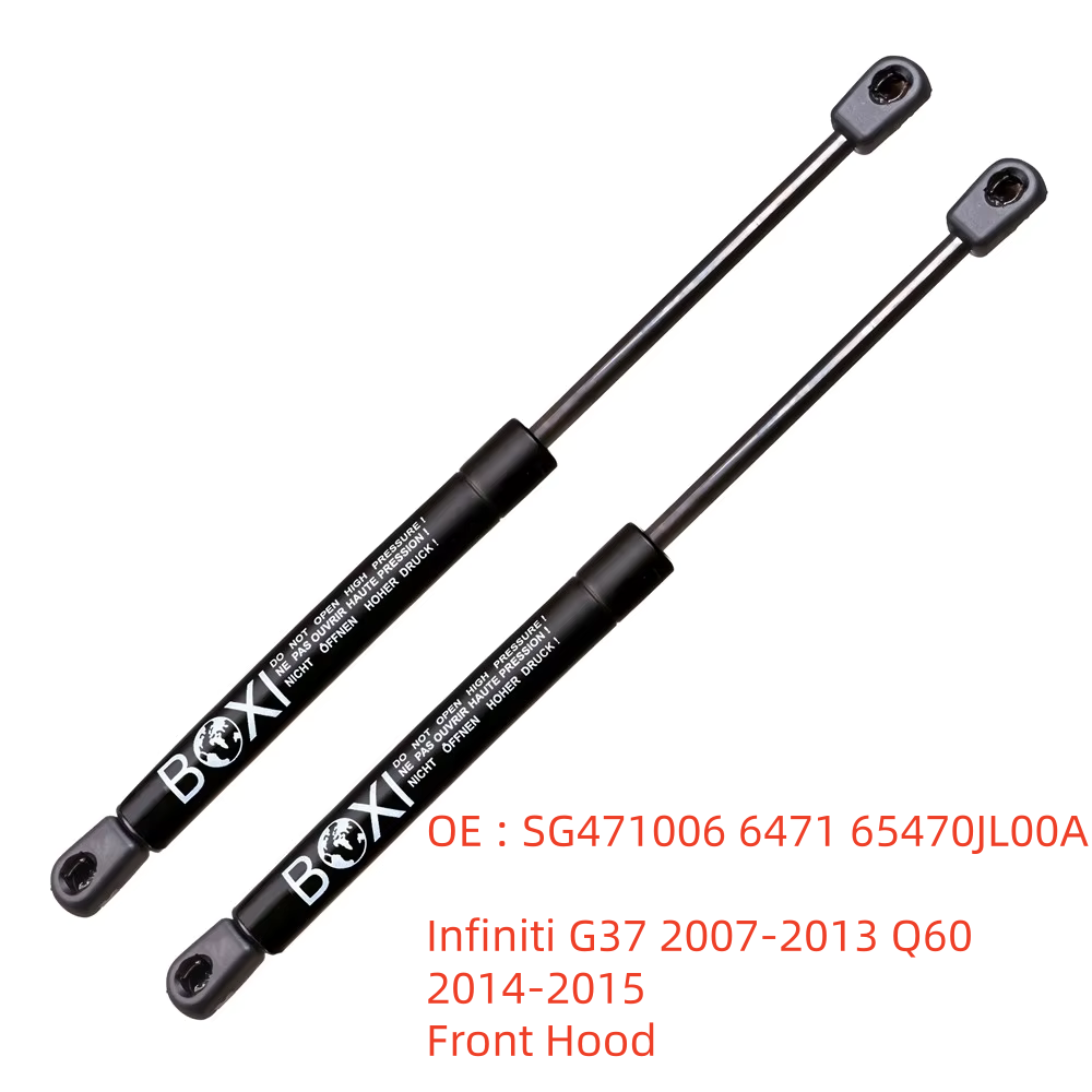 BOXI 2Pcs Amortisseurs à gaz de capot avant 65470JL00A pour Infiniti G37 2007 - 2013 Q60 2014 - 2015
