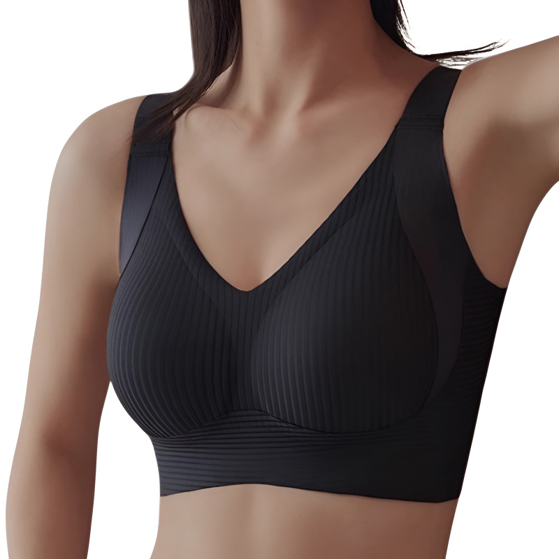 Sujetador Minimizador sin Aros de Cobertura Total para Mujer, Ultrafino, Transpirable, sin Costuras, con Soporte Lateral, Anti-Caída