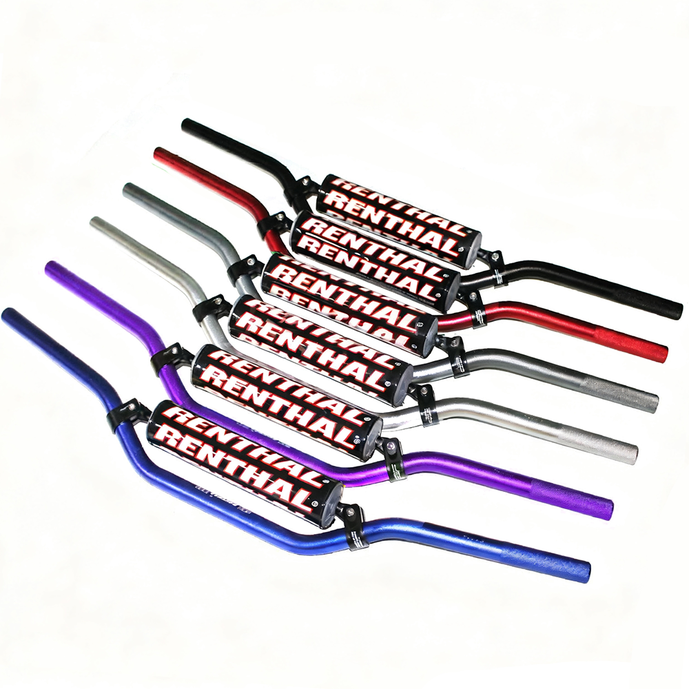 Guidon de moto Dirtbike pour RENTHAL 971 Twinwall 22mm universel Grіpsi la plupart des vélos de fosse CNC Enduro poignées accessoires