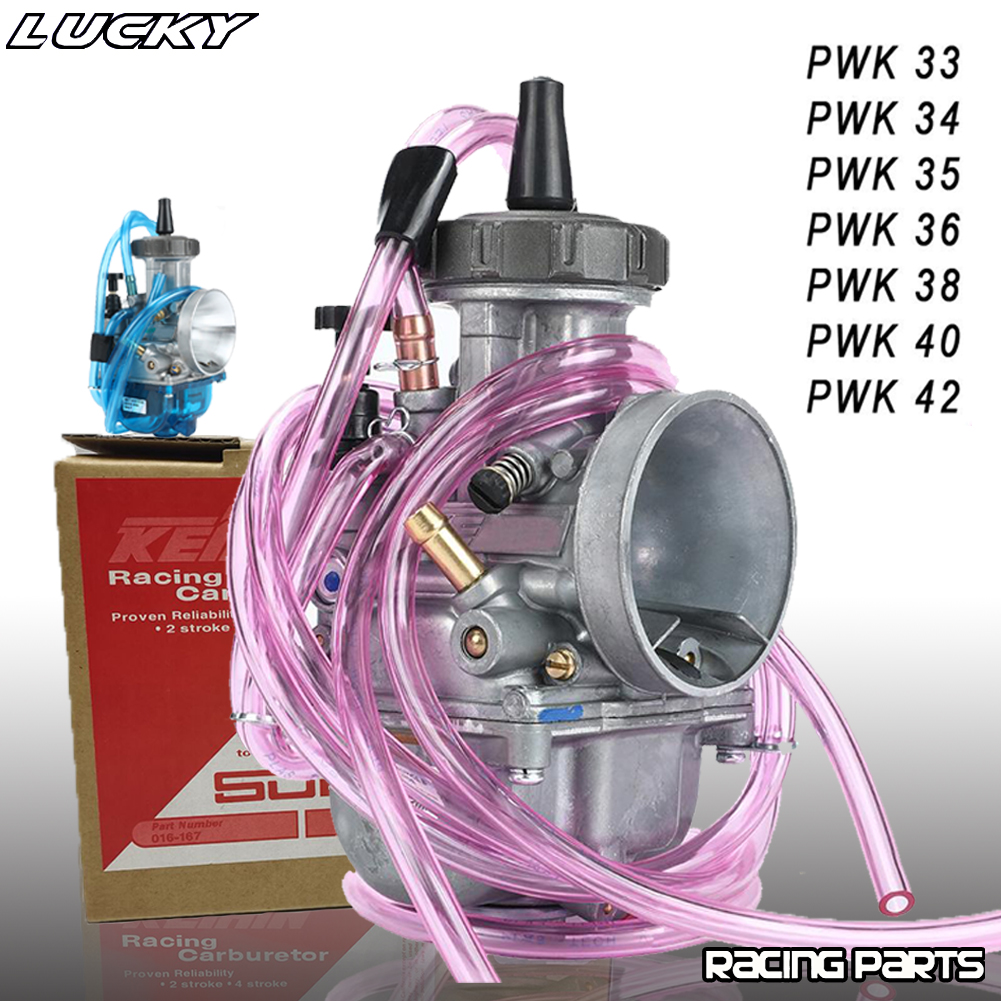 PWK Carburetor 33 34 35 36 38 40 42mm Universal 2T 4T Engine Dirt Bike Motocross Motorcycle Scooter ATV Quad UTV Power