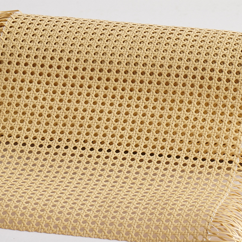 Tworzywa sztuczne Rattan Roll Rattan Ośmiokątny Tkactwo Dekoracyjne Meble Krzesło Szafki Rzemiosło Tkana Siatka Rattan Drut Materiał Naprawczy