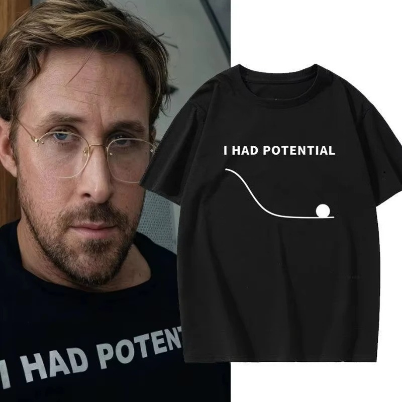 Project Hail Mary „I Had Potential“ Ryland Grace Unisex-Shirt im gleichen Stil, 2026 Sommer, neue Mode, Damen-Vintage-T-Shirts
