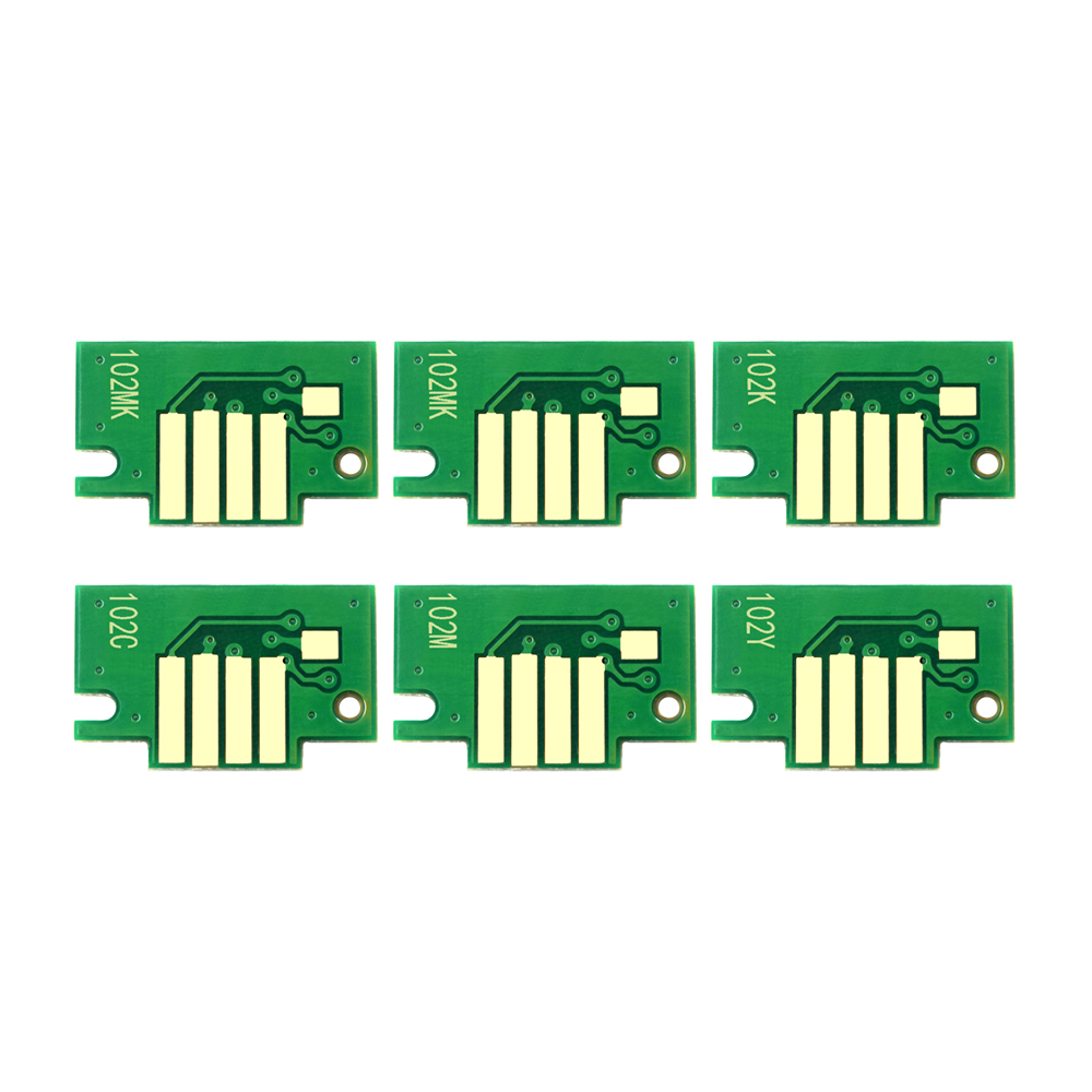 PFI-102 PFI102 Chip permanen untuk Canon iPF500 iPF510 iPF600 iPF605 iPF610 iPF700 iPF710 iPF720 printer
