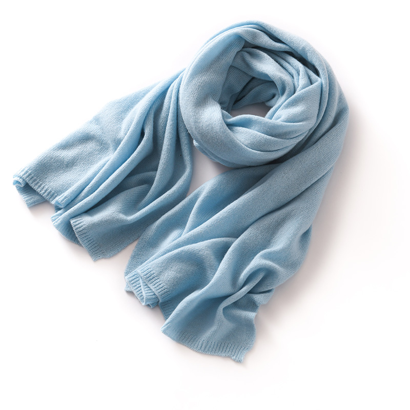 „Qualitätsschal aus 100 % Kaschmir für Damen und Herren – einfarbiger, warmer Winter-Strickwickel, weicher, luxuriöser Halswärmer, modisch, leicht“