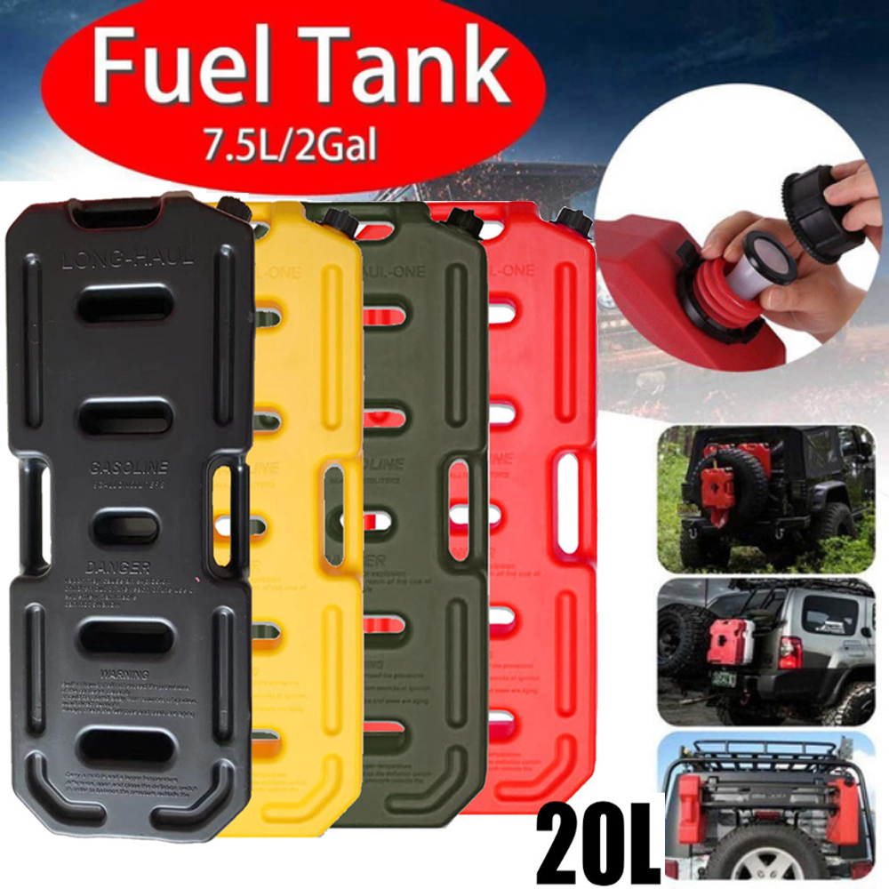 Jerrycan – réservoir de carburant à essence, 20l, pour véhicule tout-terrain, SUV, moto, Tricycle, Tricycle