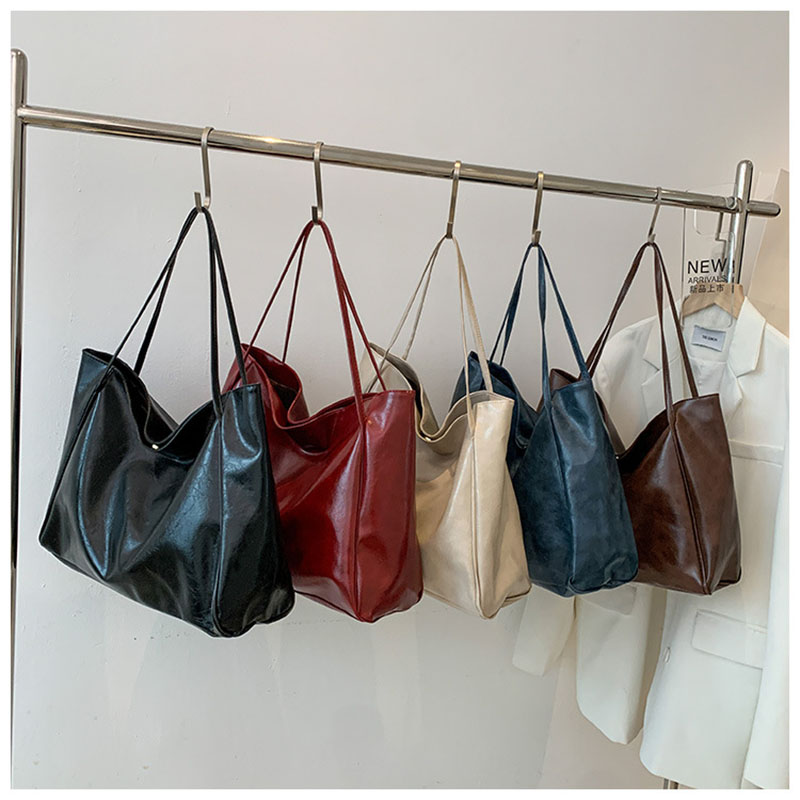 Borsa tote alla moda di grande capacità per ragazze
