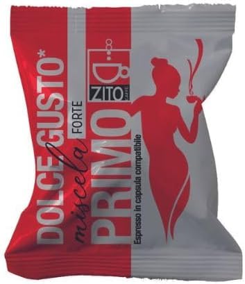 200 ZITO COFFEE FIRST Compatible Dolce Gusto Nescafé-Capsules de café crémeuses et intenses pour Machines Nescafé