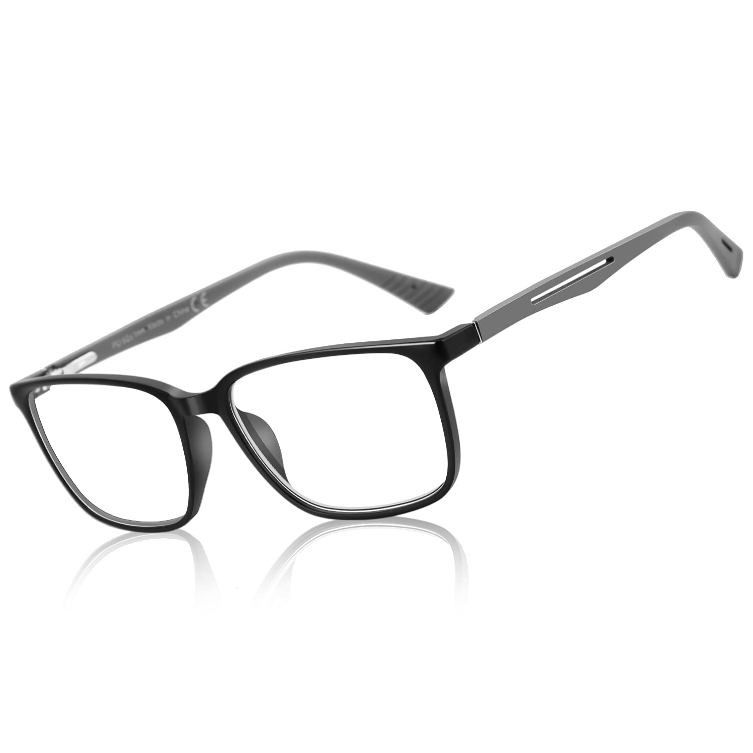 ZENOTTIC Fashion Square blokujące niebieskie światło okulary do czytania mężczyźni sportowe okulary do czytania unisex przeciwodblaskowe okulary komputerowe