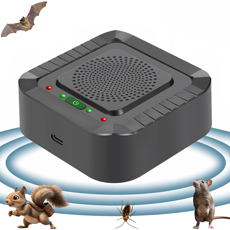 NUEVO Repelente Electrónico Ultrasónico para Gatos, Anti Mosquitos, Insectos, Ratas, Ratones, Cucarachas, 30 Metros Cuadrados