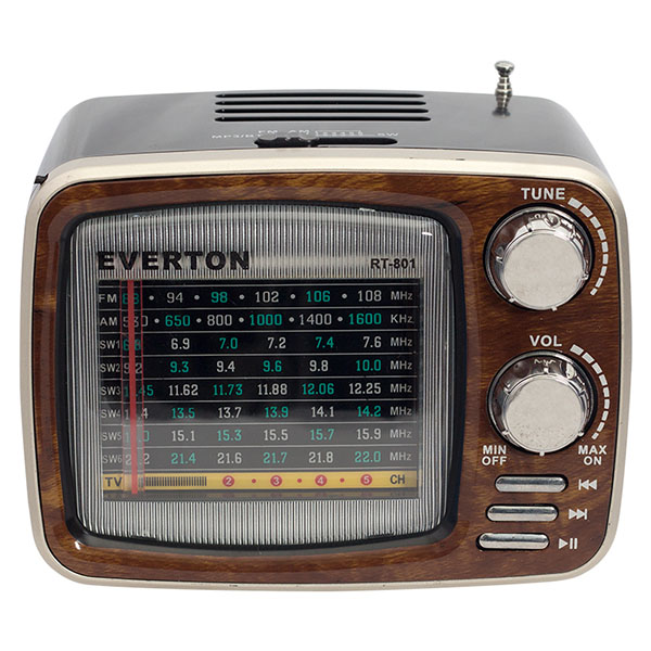 EVERTON RT-801C USB/SD/FM/BLUETOOTH Mendukung RADIO Nostalgia