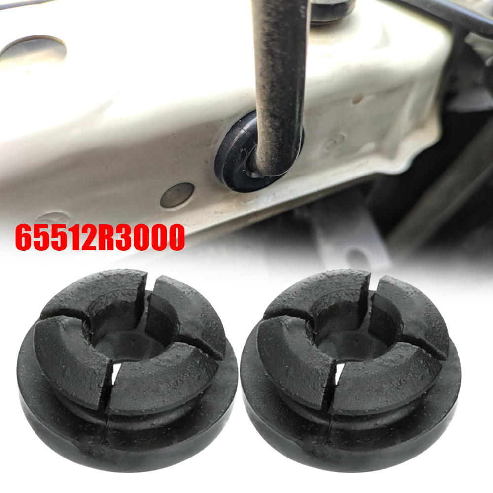 2X Car Hood Bonnet Support Prop Rod Grommet For Nissan Skyline R32 X-trail T30 Almera Teana Altima Micra Pathfinder 65512R3000