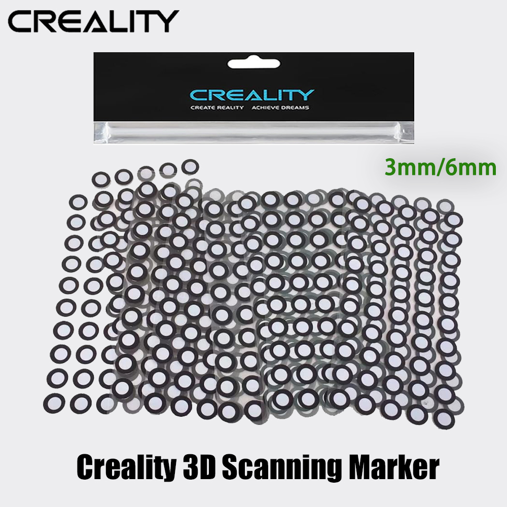 Маркер 3D-сканирования Creality для 3D-сканера, маркеры опорных точек 3D-слежения для 3D-сканирования, маркеры диффузного отражения