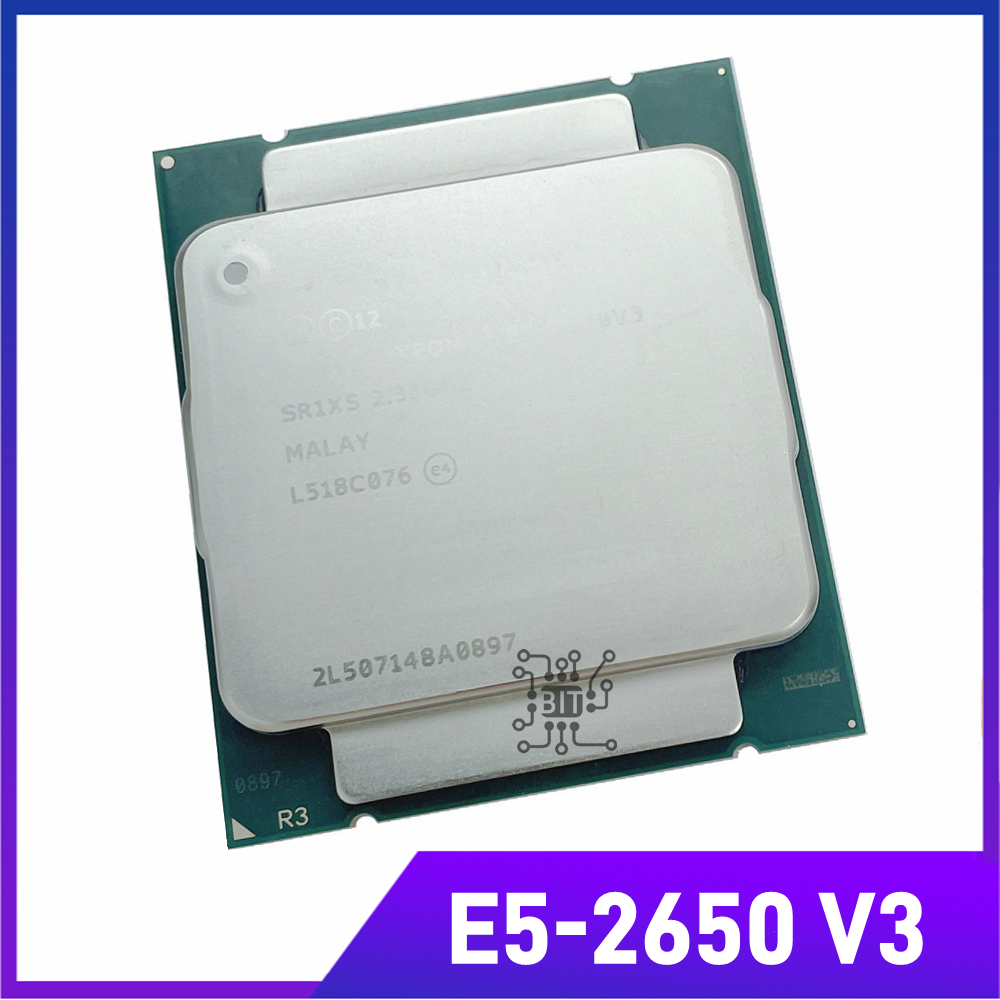 Processador Xeon E5 2650 V3 SR1YA 2,3 Ghz 10 Core 105W Soquete LGA 2011-3 CPU E5 2650V3 CPU