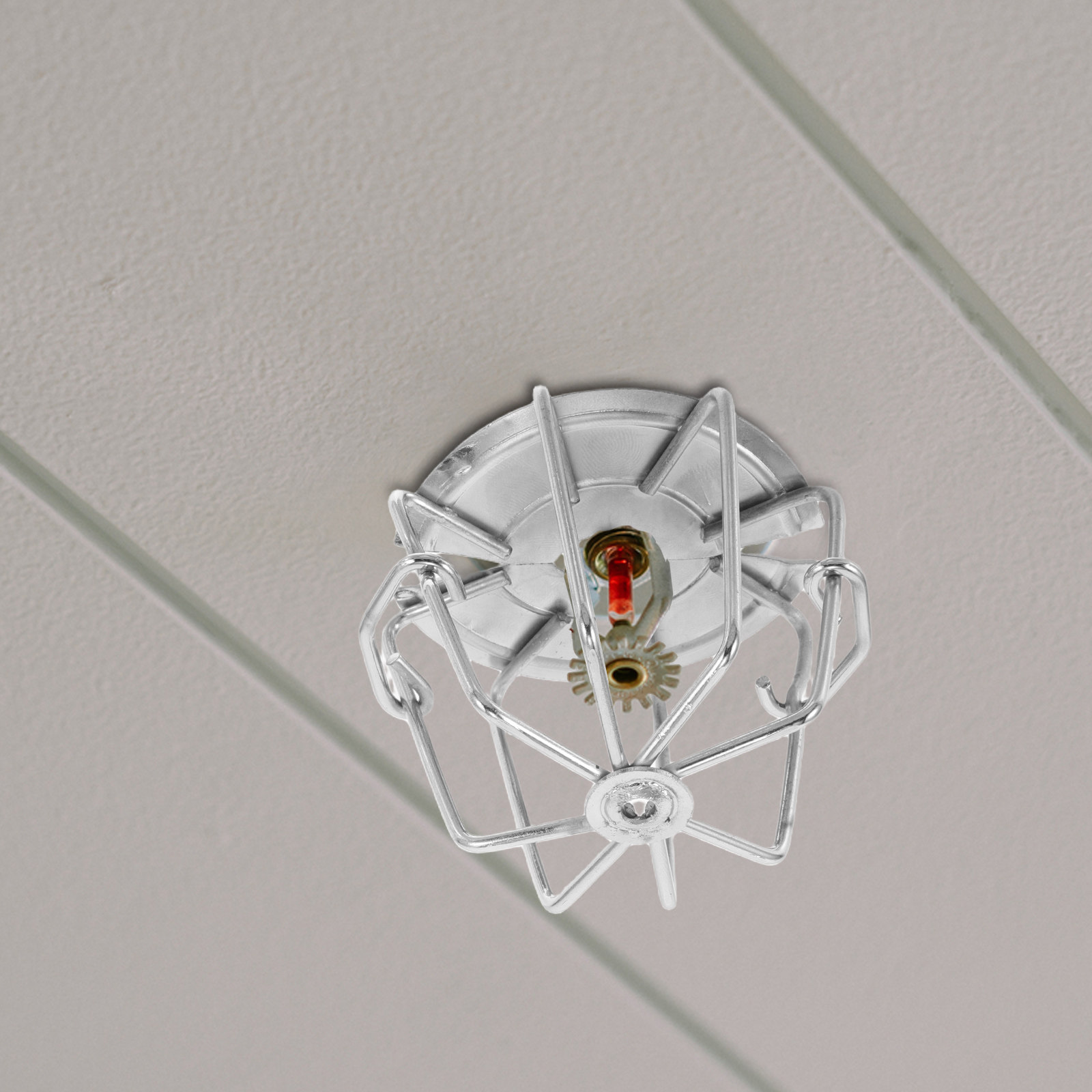 4 Stück Sprinklerkopf-Abdeckungen aus Metall, Edelstahl-Schutzkäfig für Gewerbe- und Wohngebäude-Sprinklerköpfe
