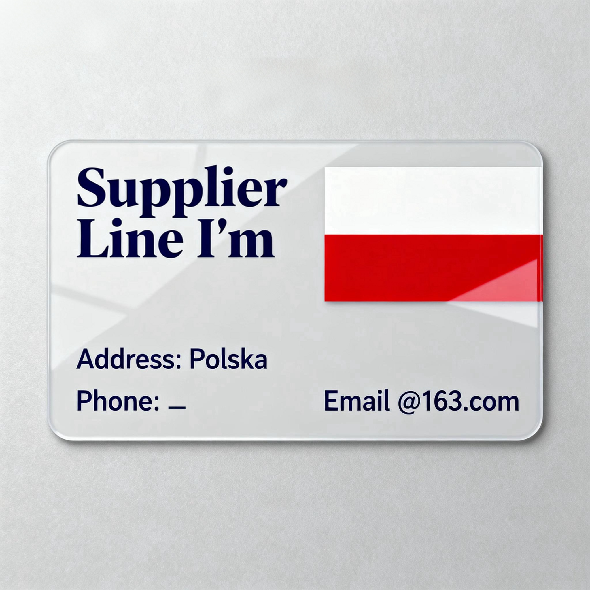 Nouvelles cartes de visite professionnelles Oscam personnalisées 4K 2025 – Slovaquie, Autriche, Pologne, Europe – 8 lignes – Livraison rapide
