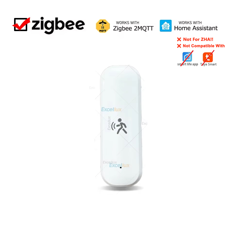Czujnik ruchu ZigBee Radar Mmwave Temperatura i Wilgotność Bezpieczeństwo Antywłamaniowy Współpracuje z Home Assistant Zigbee2MQTT