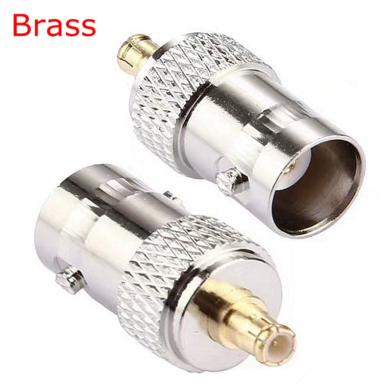 Connecteur droit Q9 BNC femelle vers MCX mâle, 2 pièces/lot, BNC vers MCX pour Oscilloscope DS0201 /DSO201 /DS203 (OSC), expédition rapide