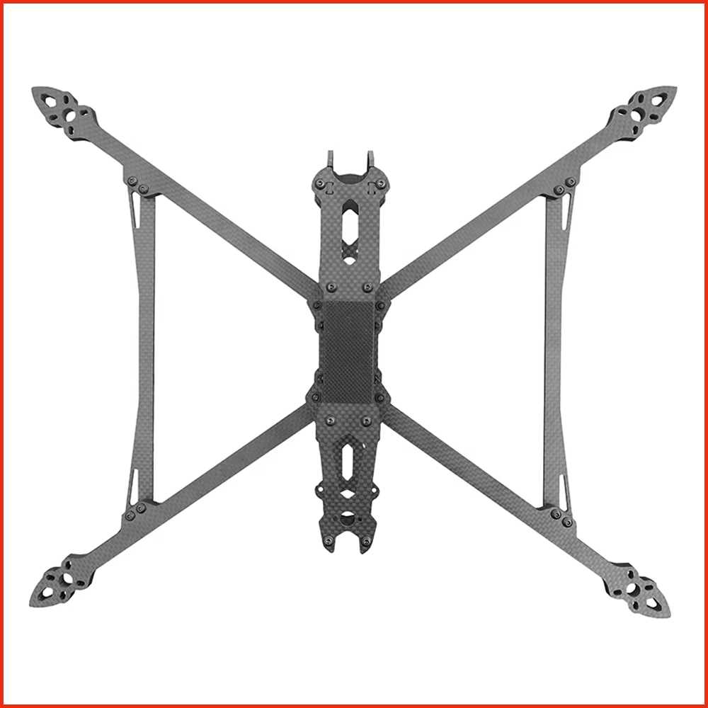 MARK V2 8/9/10 inch 3K Carbon Fiber H-Type FPV Drone Frame Kit 367/387/427mm Wielbasis voor Freestyle FPV Racing Drone