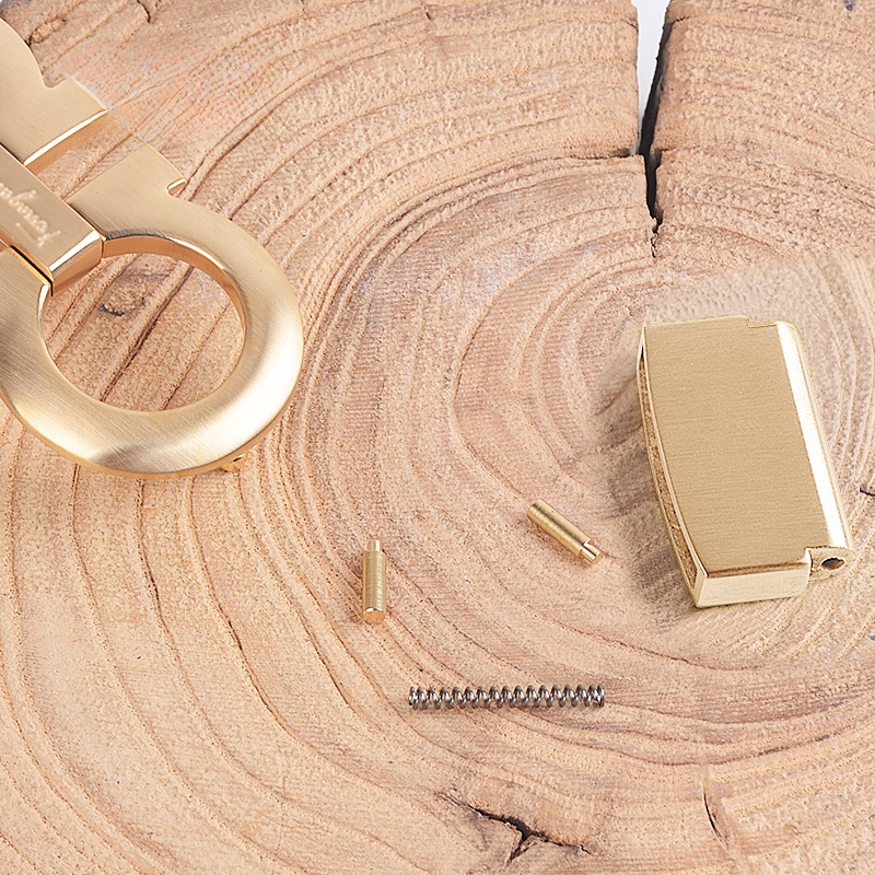  Belt Bule Parts Spring Pin Repair Waist Belt Flat Head Copper Screw Fastener Faion Accory oe Bag Hardware