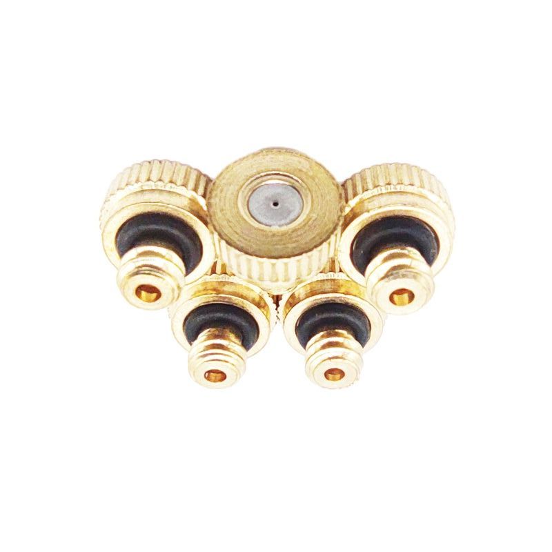 Boquilla de Nebulización de Baja Presión 10-24 UNC, Rociador de Agua para Jardín, Orificio de 0.1mm a 0.8mm, 5 Piezas por Bolsa, Nebulizador de Jardín