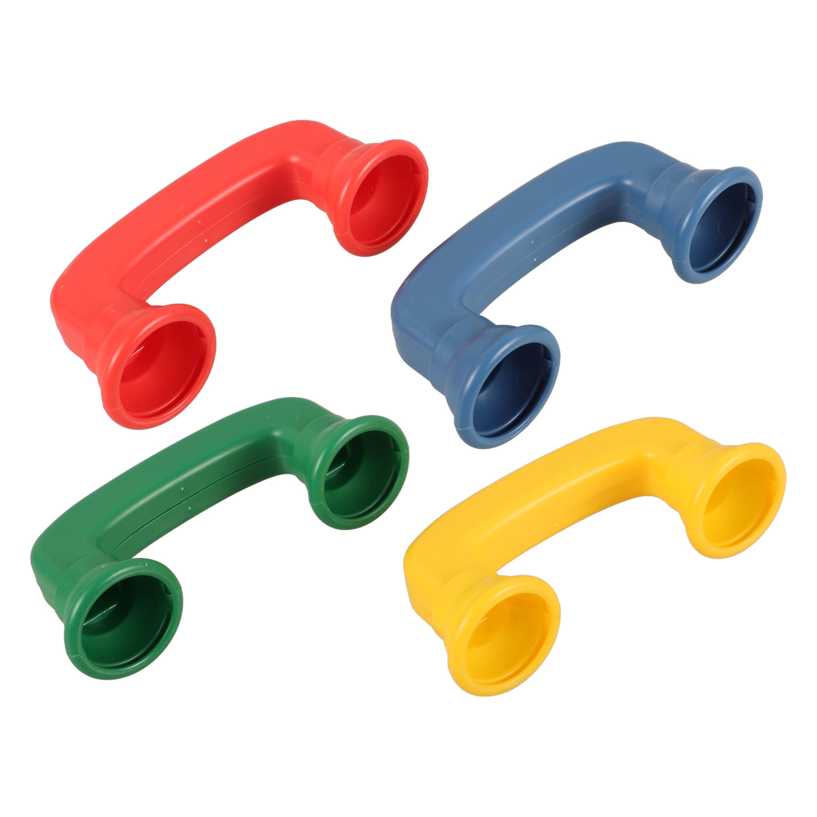 4 Uds. Auricular de juguete, teléfonos sussurro de lectura, teléfono pequeño, decoración temprana, teléfonos de lectura para niños pequeños