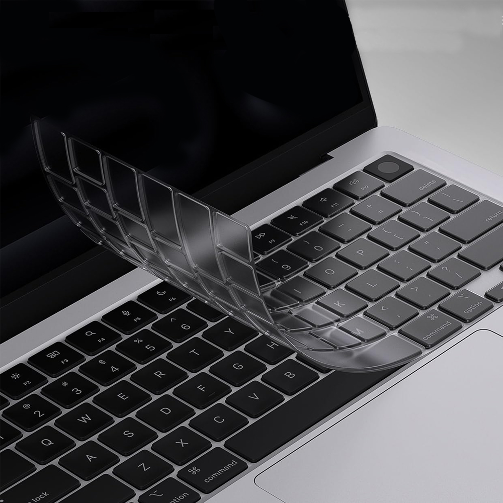 Housse de clavier transparente Ultra fine en TPU pour MacBook Air 13.6 pouces M5 M4 M3 M2 M1 puce et Pro 14 13 15 16 pouces, disposition ue et américaine