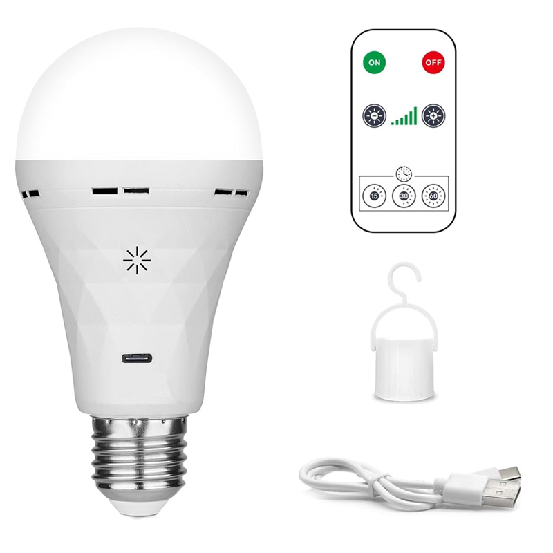 USB LED 電球 e27 充電式電球スマートバッテリー BulbTouch コントロール調光可能な LED 電球タイミング付き