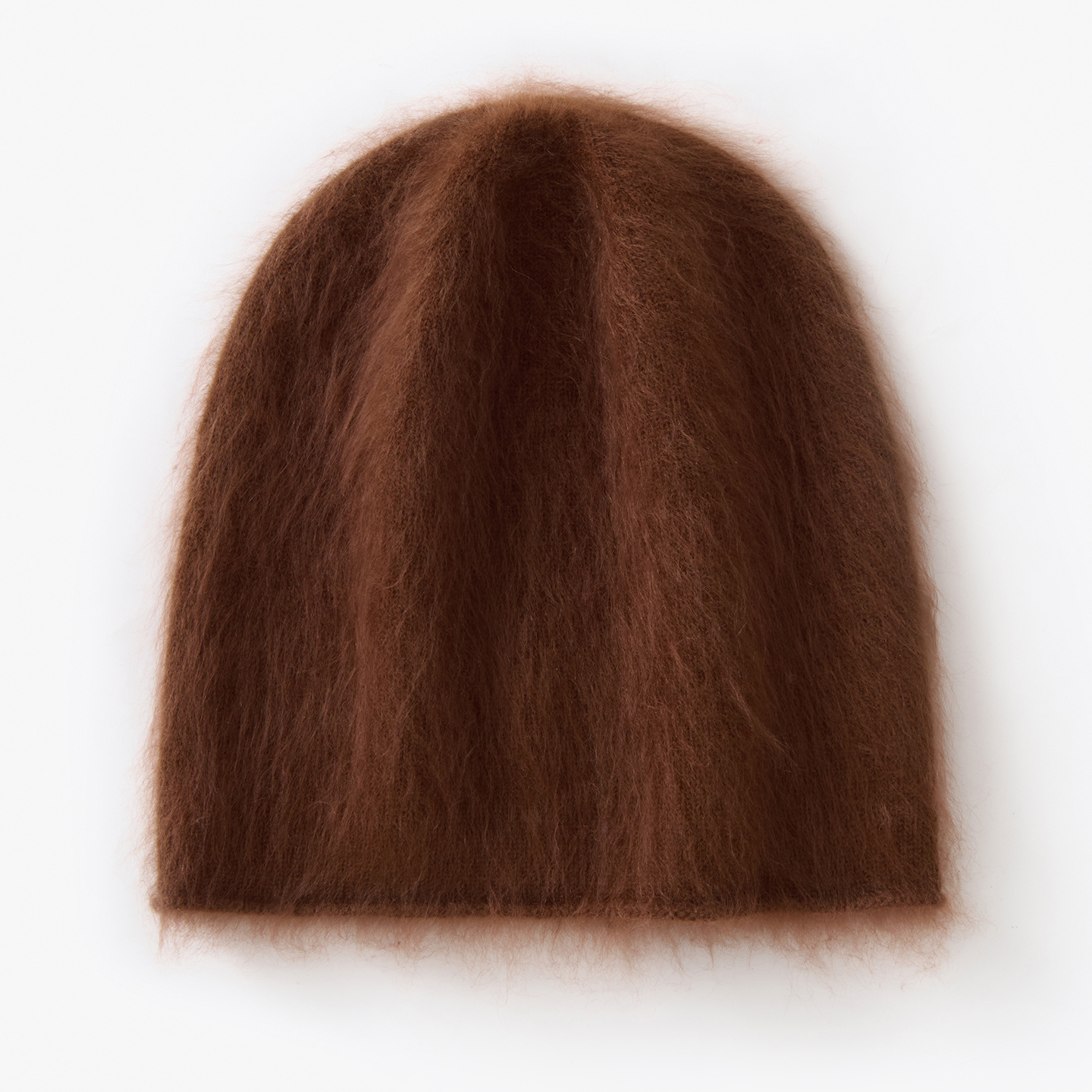 MERRILAMB 100% Cashmere Beanie Hat For Women Casual Outdoor Winter Hat Solid Soft Brushed Warm Cap Cashmere Knitted Skull Cap