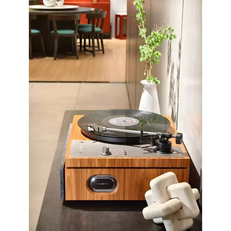Retro phonograph wysokiej klasy ozdoba do dekoracji domu bluetooth