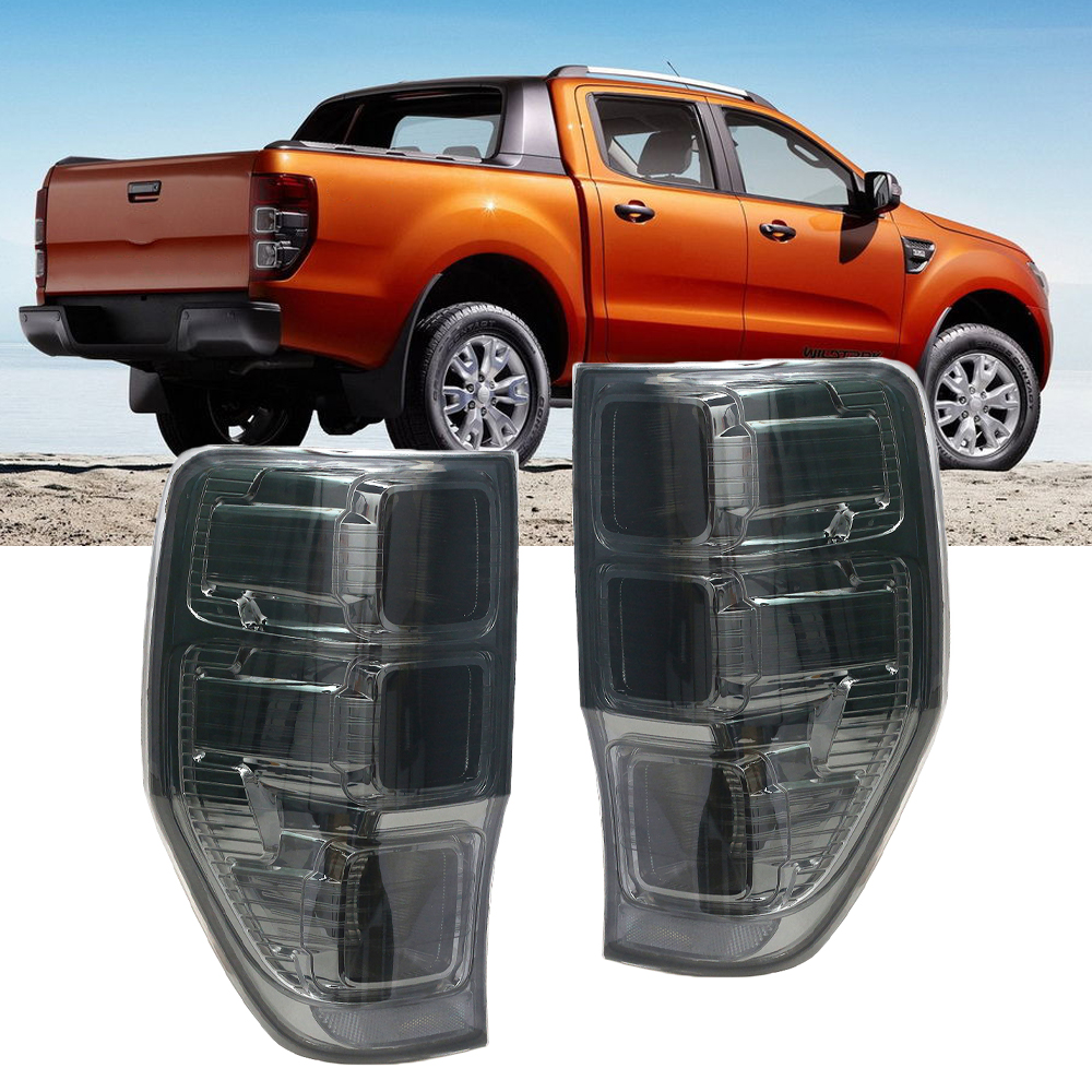 Samochód lewego prawego światła tylne światło hamowania dla Ford Ranger PX T6 MK1 MK2 XLT XL XLS 2011-2018 wędzone Taillight