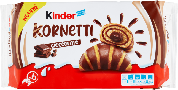 Schokoladen croissants kornetti ciociolatto 252g-kinder