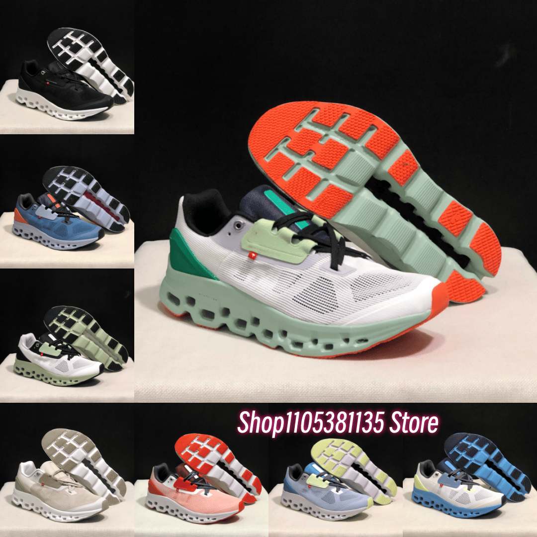 Originele Monster Shoes Heren Dames Lange Cloudmonster Afstandsloopschoenen Ademend Antislip