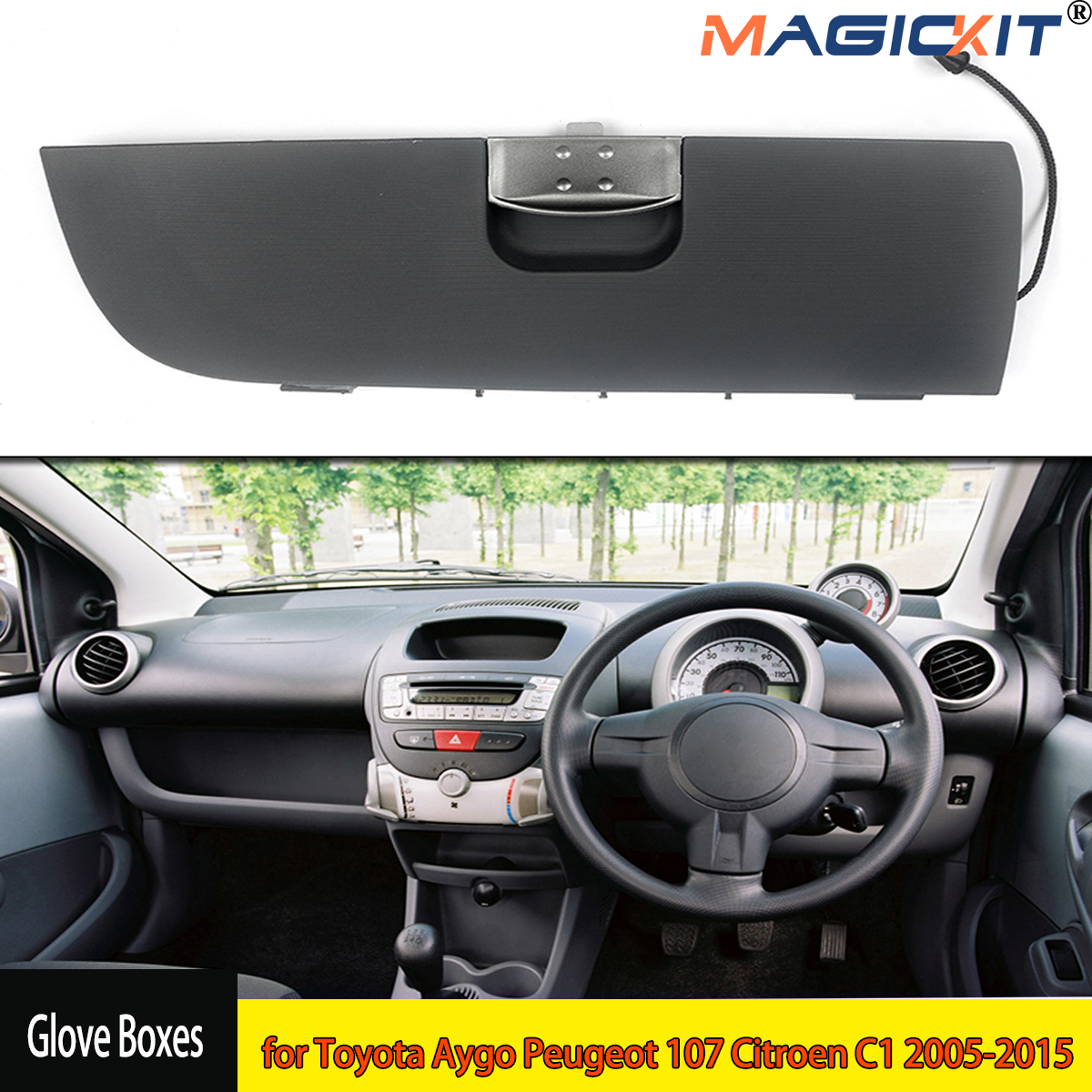 Coperchio vano portaoggetti RHD per Toyota Aygo Peugeot 107 Citroen C1 2005-2015 per veicoli con guida a destra Spedizione gratuita
