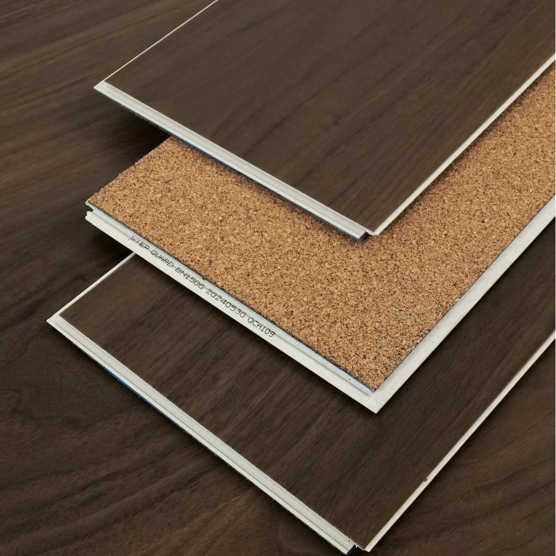 Piso SPC impermeable de alta calidad, suelo de vinilo comercial híbrido con clic, resistente a huellas, resistente al desgaste para Baño