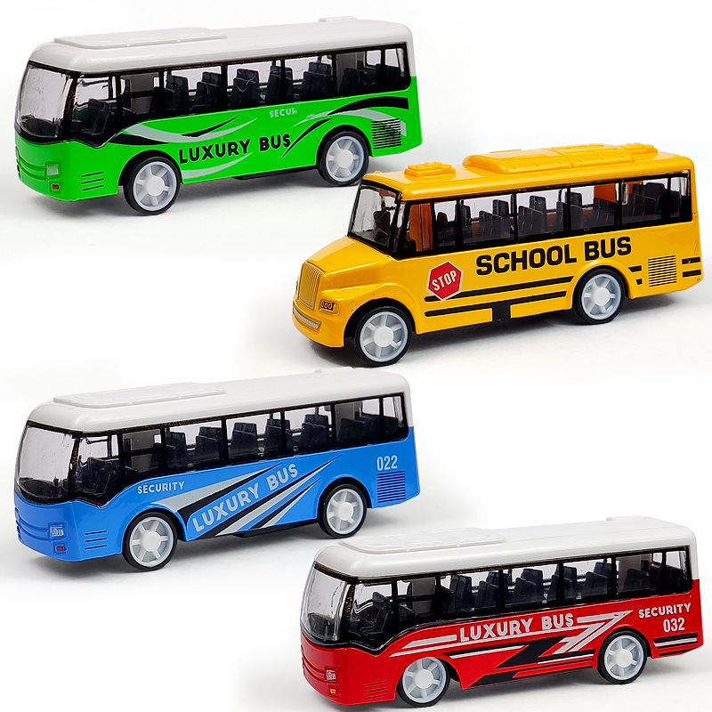 子供のための合金バックフォースおもちゃの車,砂のテーブルの装飾品,金属,バスモデル,男の子のための教育ギフト