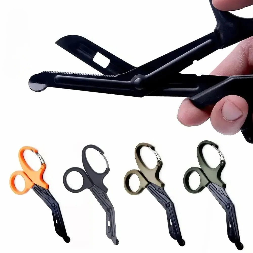 15/18,5 cm primeros auxilios de rescate EMT tijeras de vendaje para traumatismos tijeras médicas emergencia EDC equipo para exteriores tijeras tácticas