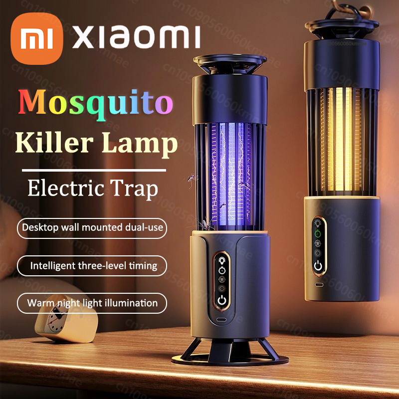 Xiaomi – lampe électrique anti-moustiques, piège à insectes et mouches, lumière de Camping en plein air, synchronisation USB, répulsif d'insectes