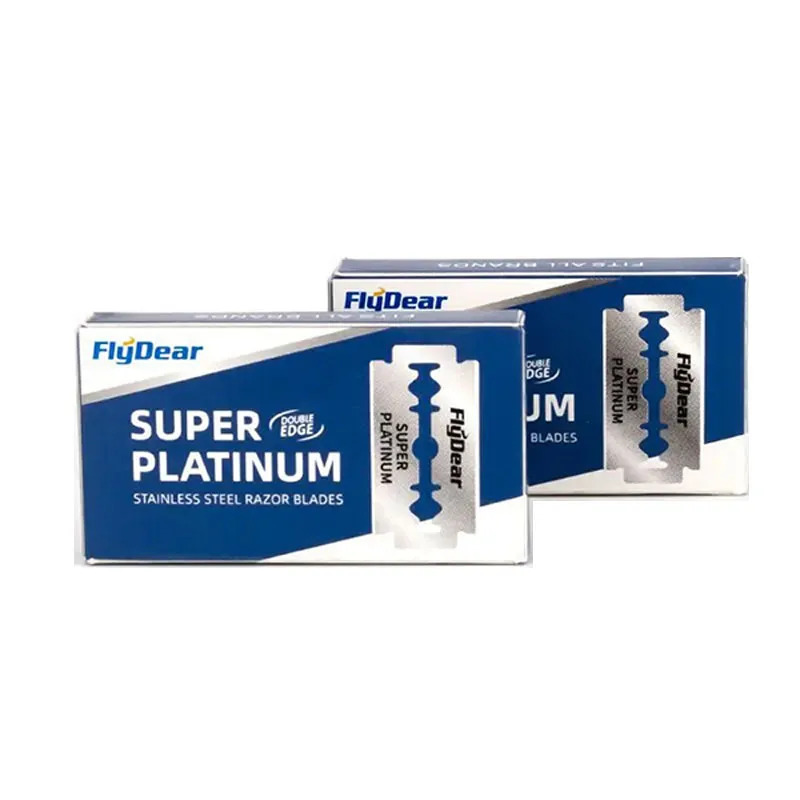 10-70pcs Double Edge Razor Blades Men'S Razor For Shaving Men Blade Professional Barber Razor Beard Trimmer Tool