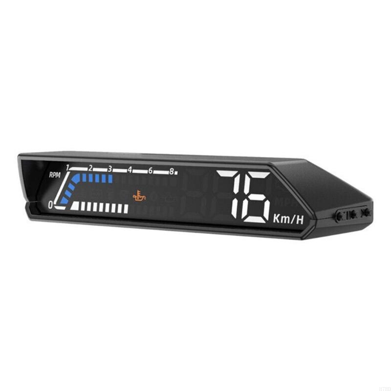 H7BD HUD Car Head Up Display Speedometer Digital Gauges Otomatis Mengingat Mengemudi Mengemudi