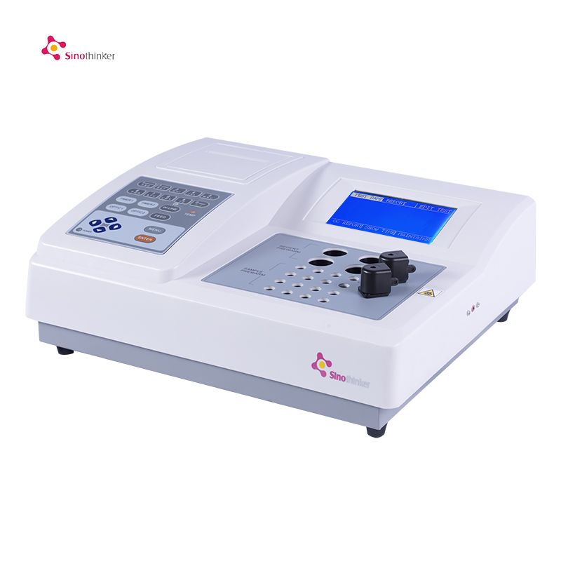 PT APTT TT FiB เครื่องทดสอบเปิดระบบการแข็งตัวของเลือด Sinothinker 5002 คู่การทดสอบช่อง Coagulation Analyzer